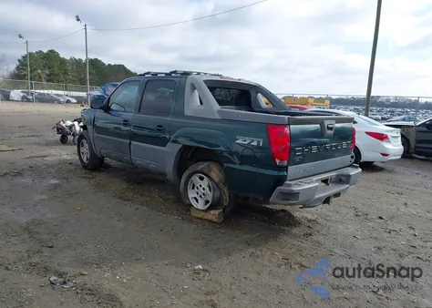 2002 Chevrolet Avalanche 1500 from USA, damaged, VIN 3GNEK13T52G177578